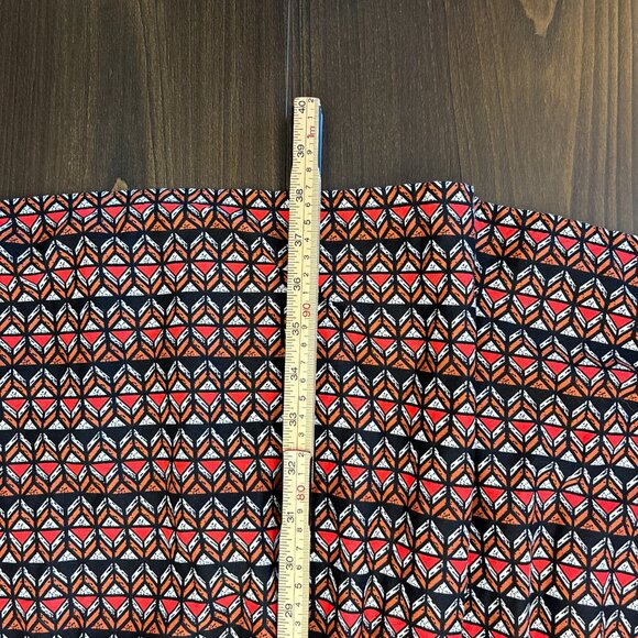 Anthropologie Neeru Kumar Farya Tiered Maxi Skirt Women's XS Geometric - Picture 15 of 16